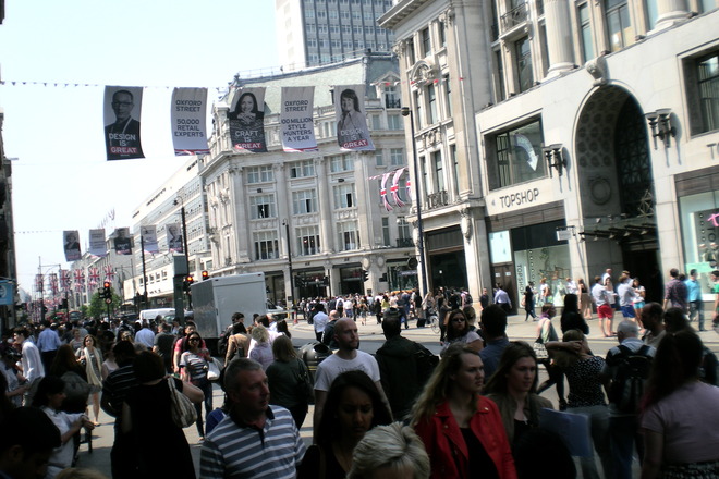 Photo of Oxford Street and Regent Street