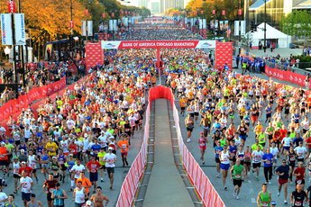 Chicago Marathon - Running in Chicago.