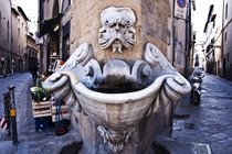 Fontana del Buontalenti in the Oltrarno quarter in Florence. 
