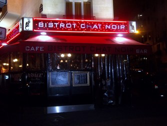 Le Chat Noir - Bar | Hotel | Live Music Venue | Restaurant in Paris.