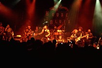 D'Angelo on stage at the House of Blues Los Angeles