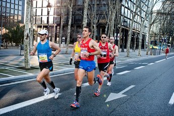 Barcelona Marathon - Running in Barcelona.