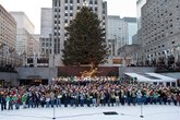 The Rockefeller Center Christmas Tree Lighting - Concert | Holiday Event in New York.
