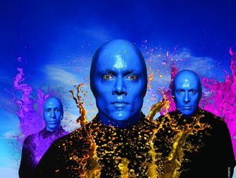 Blue Man Group - Show in Boston.