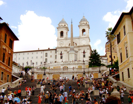 Piazza di Spagna, Rome.