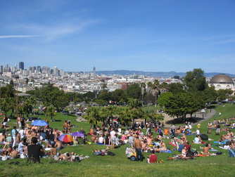 Mission Dolores Park - Outdoor Activity | Park in San Francisco.