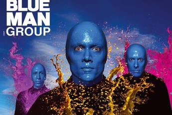 Blue Man Group - Show in Boston.