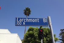 Larchmont Boulevard - Shopping Area in Los Angeles.