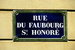 Rue du Faubourg Saint-Honoré - Outdoor Activity | Shopping Area in Paris.