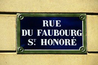 Rue du Faubourg Saint-Honoré
