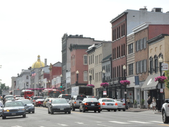 M Street - Nightlife Area | Outdoor Activity | Shopping Area in Washington, DC.