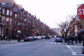 Newbury Street - Outdoor Activity | Shopping Area in Boston.