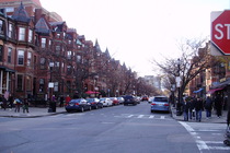 Newbury Street - Outdoor Activity | Shopping Area in Boston.