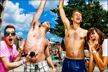 Brightest Young Things Annual 4th of July Pool Party Spectacular Craptacular - Holiday Event | Pool Party in Washington, DC.