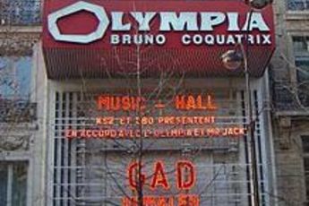 Olympia - Concert Venue in Paris.