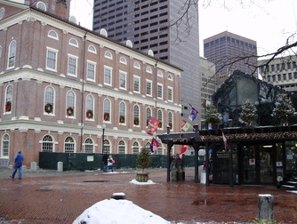 Faneuil Hall - Landmark | Nightlife Area | Outdoor Activity | Shopping Area in Boston.