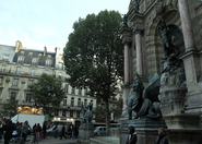 Blvd. Saint-Michel and Environs - Nightlife Area | Shopping Area | Square in Paris.