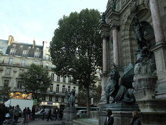 Blvd. Saint-Michel and Environs - Nightlife Area | Shopping Area | Square in Paris.
