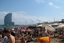 Port Olimpic / Barceloneta, Barcelona.