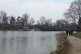 Bois de Boulogne - Park in Paris.