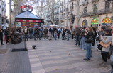 Las Ramblas, Barcelona.