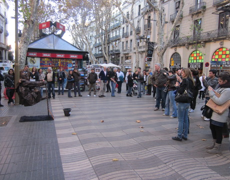 Las Ramblas, Barcelona.