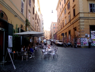 Piazza degli Aurunci - Nightlife Area | Square in Rome.