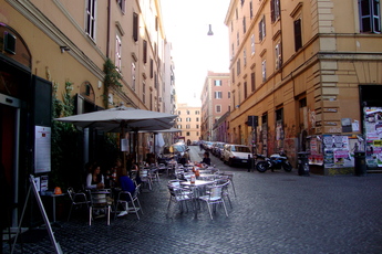 Piazza degli Aurunci - Nightlife Area | Square in Rome.