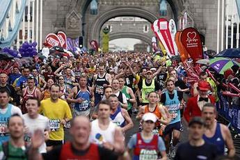 London Marathon - Running in London.