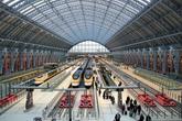St Pancras Station - Landmark | Plaza | Shopping Area in London.