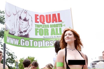 National+Go+Topless+Protest+Day Go Topless Day DC 2013 - Special Event in Washington, DC.