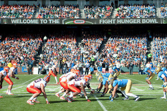 Kraft Fight Hunger Bowl - Football in San Francisco.