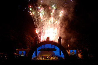 Hollywood Bowl Fireworks.