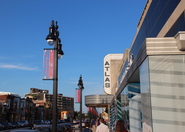 H Street Corridor - Nightlife Area in Washington, DC.