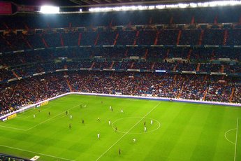 
	Santiago Bernab&eacute;u Stadium in Madrid
