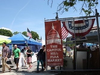 Eastern Market - Flea Market | Outdoor Activity | Shopping Area in Washington, DC.