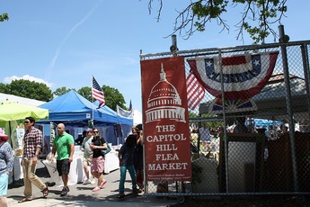 Eastern Market - Flea Market | Outdoor Activity | Shopping Area in Washington, DC.