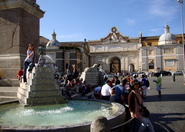 Piazza del Popolo - Shopping Area | Square in Rome.