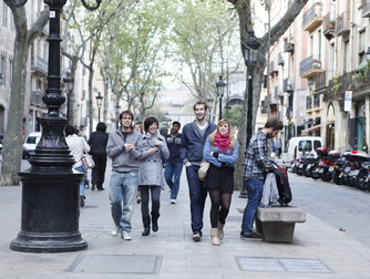 Passeig del Born - Landmark | Nightlife Area | Square in Barcelona.