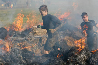 Boston Tough Mudder - Running in Boston.