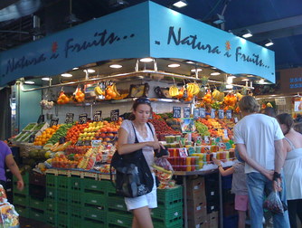 La Boqueria - Market | Shopping Area in Barcelona.
