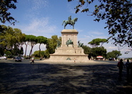 Piazza Garibaldi - Square in Rome.