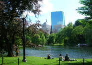 Back Bay, Boston.