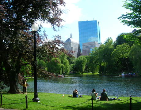 Back Bay, Boston.