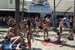 Girls in bikinis at Bora Bora beach bar in Ibiza.