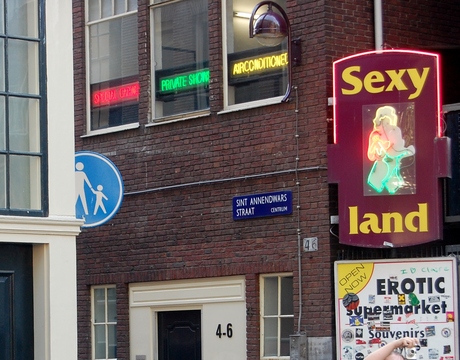 Red Light District, Amsterdam.