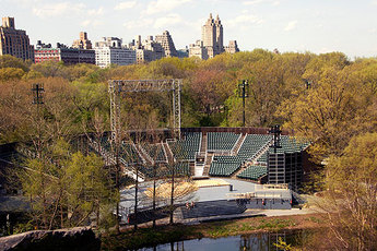 The Delacorte Theater - Theater in New York.