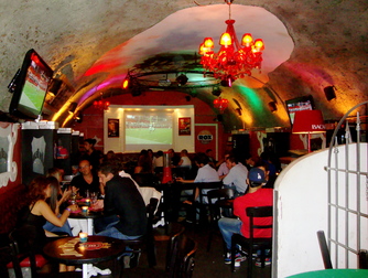 On the Rox - Bar in Rome.