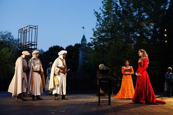 Shakespeare in the Park - Play in New York.