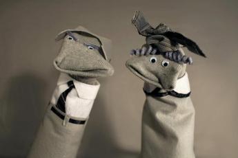 sock puppet theater